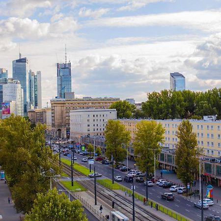 Large Flat. Great View. City Center. Warsawa Bagian luar foto