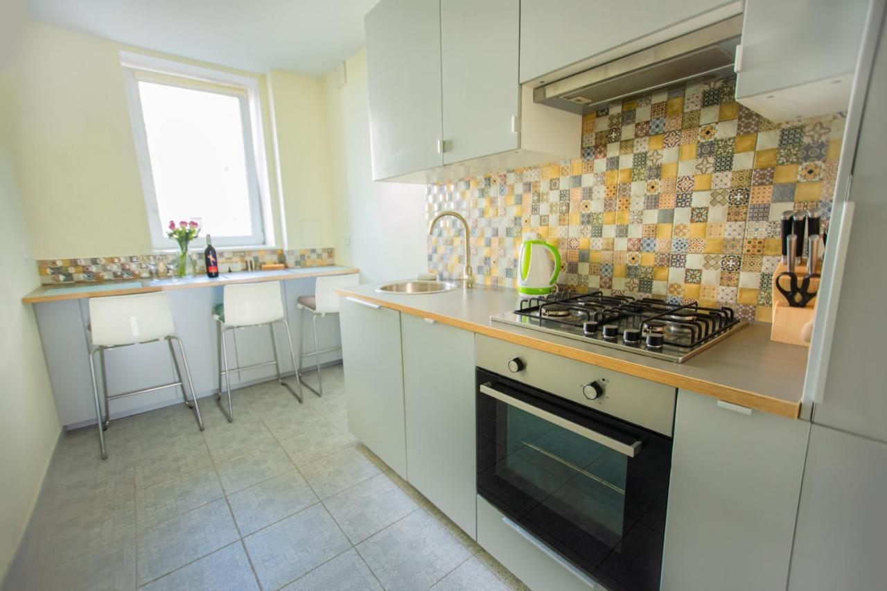 Large Flat. Great View. City Center. Warsawa Bagian luar foto